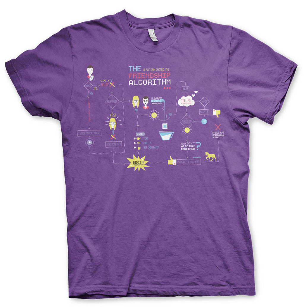 The Big Bang Theory - Friendship Minions Algorithm Mens product image 4