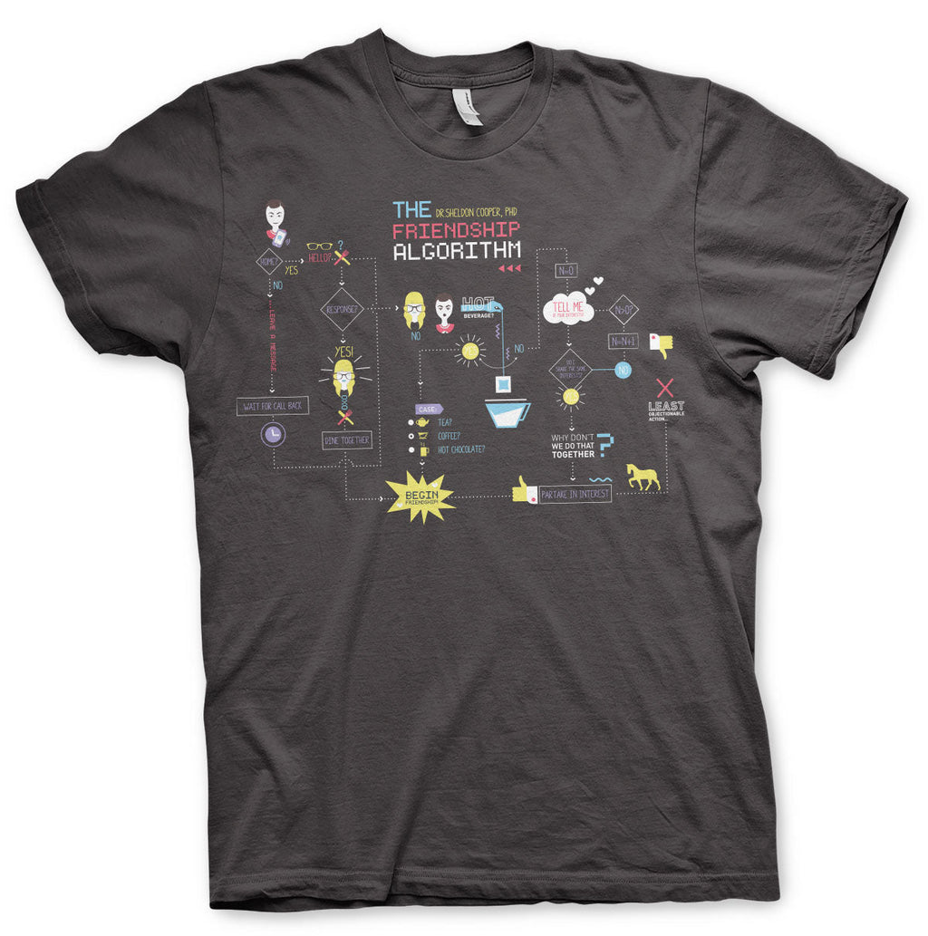 The Big Bang Theory - Friendship Minions Algorithm Mens product image 1