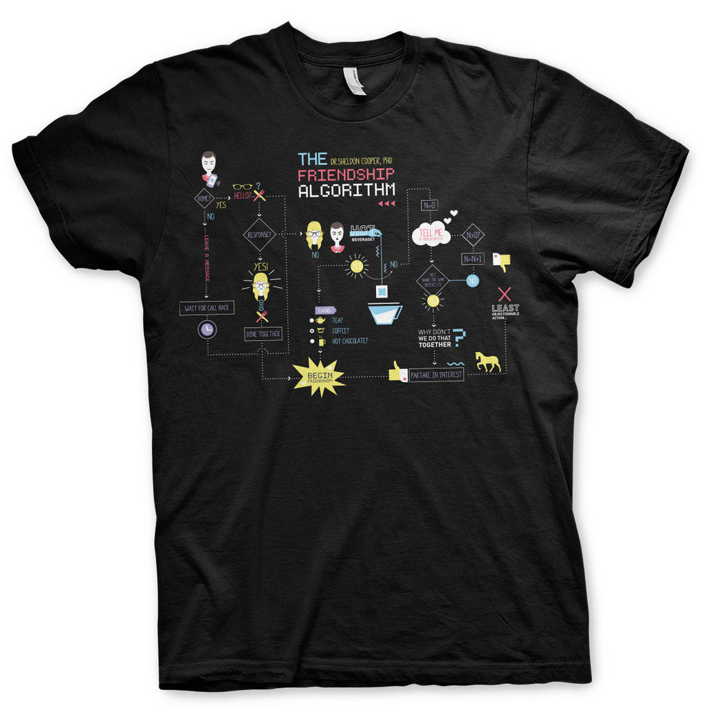 The Big Bang Theory - Friendship Minions Algorithm Mens product image 2