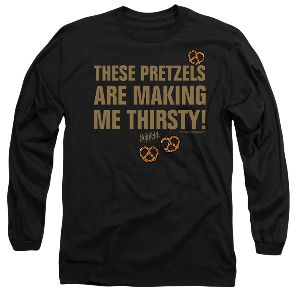 Seinfeld - Pretzels Thirsty Adult Long Sleeve product image 1