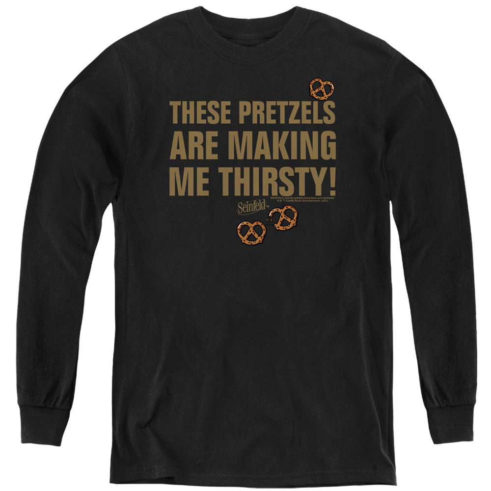 Seinfeld - Pretzels Thirsty L - S Youth product image 1