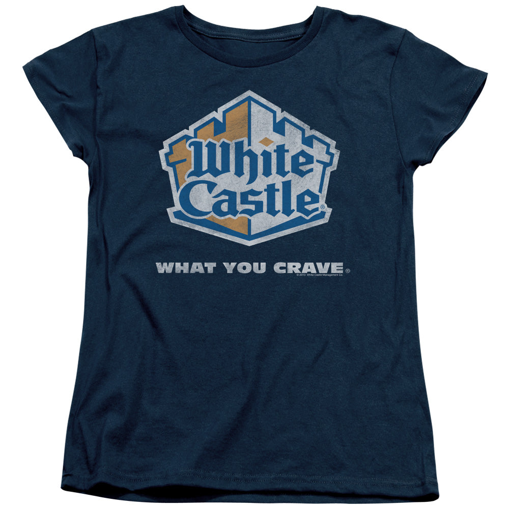 White Castle - Distressed Logo Women's Short Sleeve product image 1