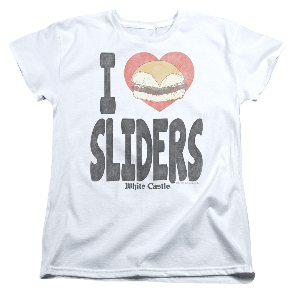 White Castle - I Heart Sliders Women's Short Sleeve product image 1