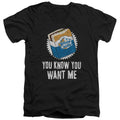 White Castle - Want Me Adult Slim Fit V Neck Cotton product image 1