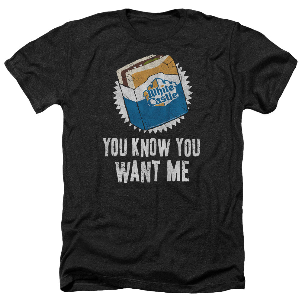 White Castle - Want Me Adult Regular Fit Heather Short product image 1