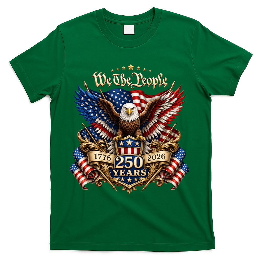 We The People Patriotic 250th Anniversary Eagle 1776-2026 product image 4