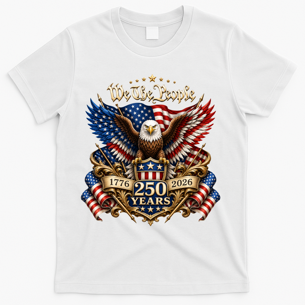 We The People Patriotic 250th Anniversary Eagle 1776-2026 product image 2