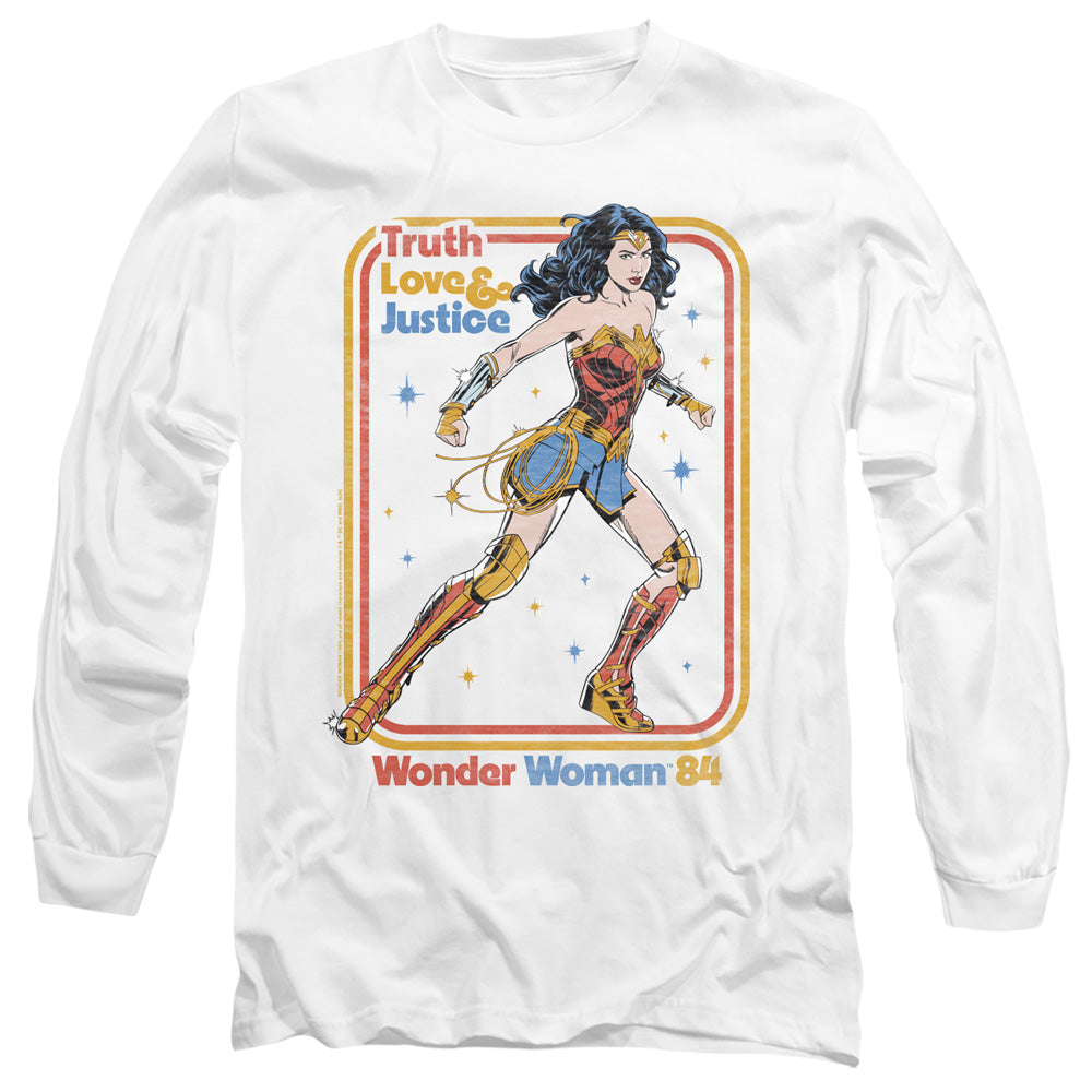 Wonder Woman 84 - Retro Justice 84 Adult Long Sleeve product image 1