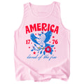 America Land Of The Free Comfort Colors Tank Top
