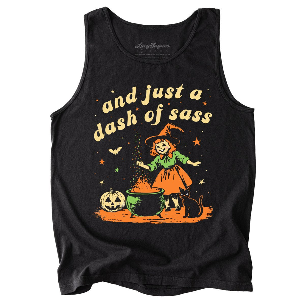 And Just A Dash Of Sass Comfort Colors Tank Top