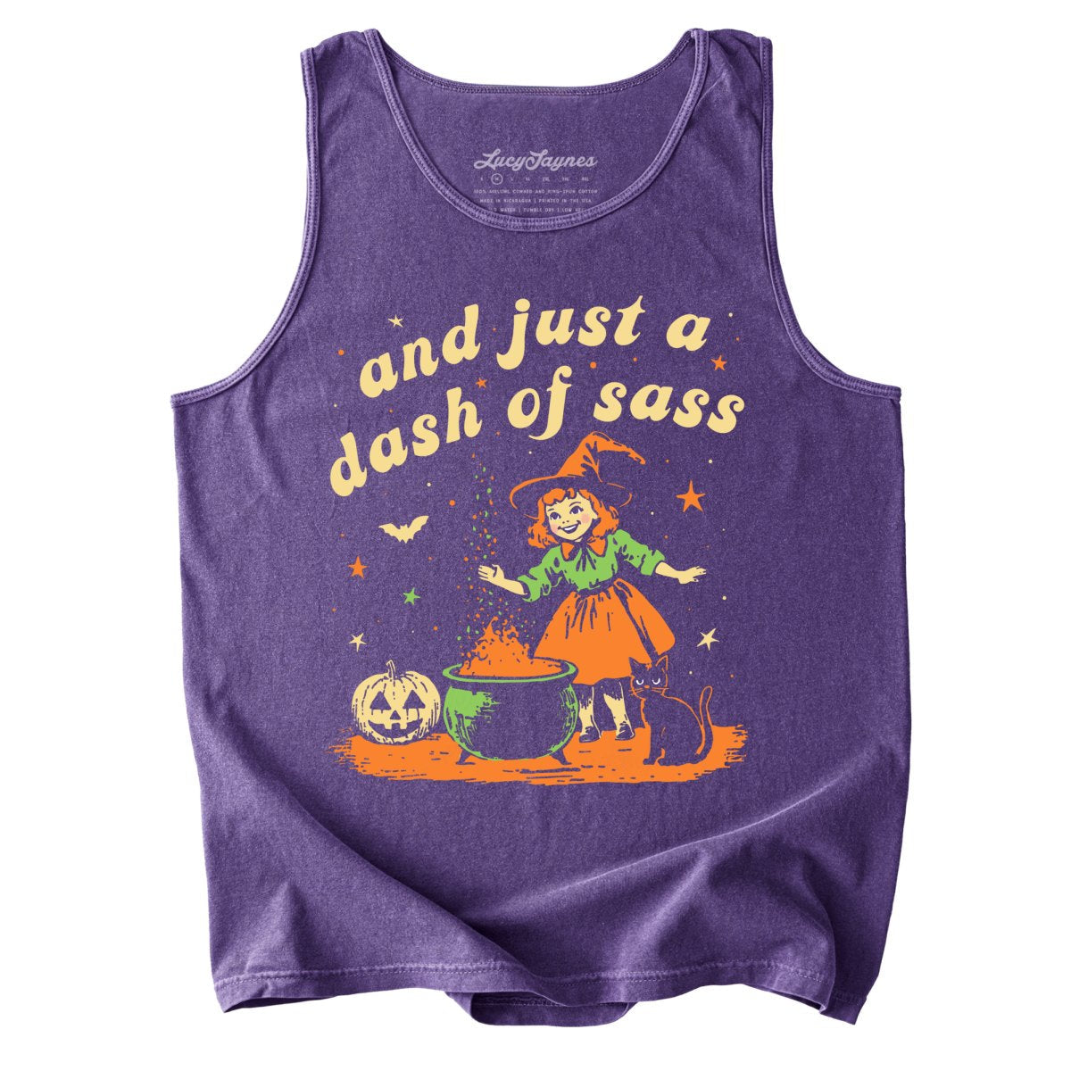 And Just A Dash Of Sass Comfort Colors Tank Top