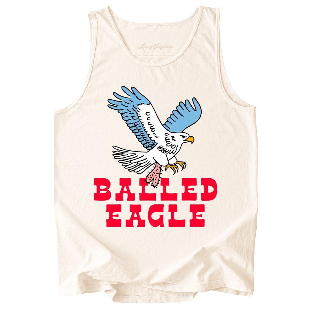 Balled Eagle Comfort Colors Tank Top