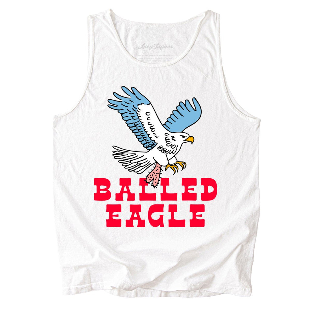 Balled Eagle Comfort Colors Tank Top