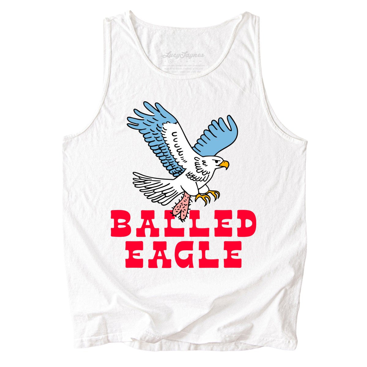 Balled Eagle Comfort Colors Tank Top