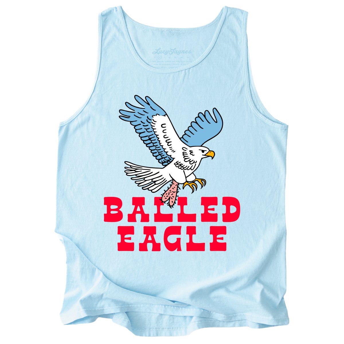 Balled Eagle Comfort Colors Tank Top