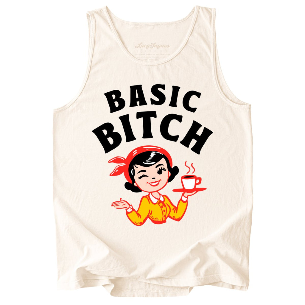 Basic Bitch Comfort Colors Tank Top