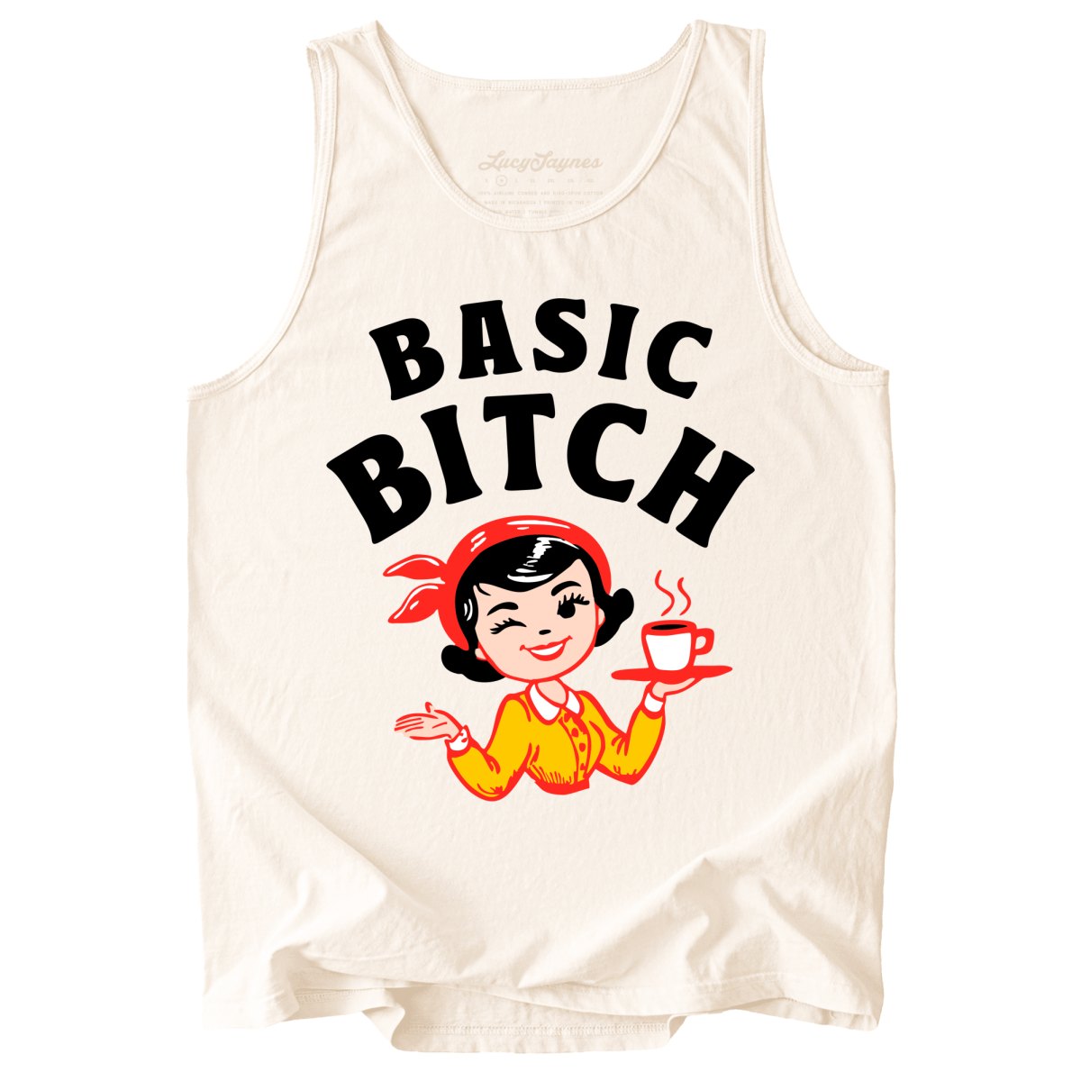 Basic Bitch Comfort Colors Tank Top
