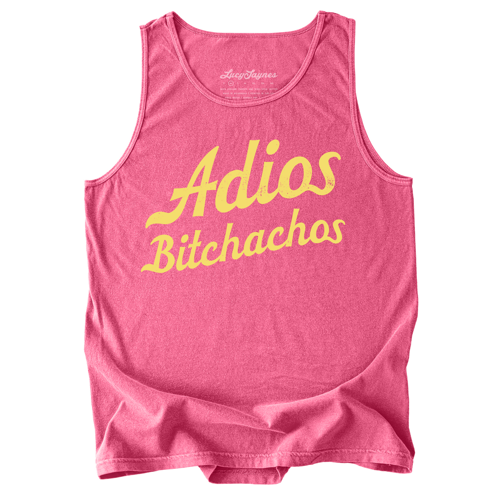 Adios Bitchachos Comfort Colors Tank Top