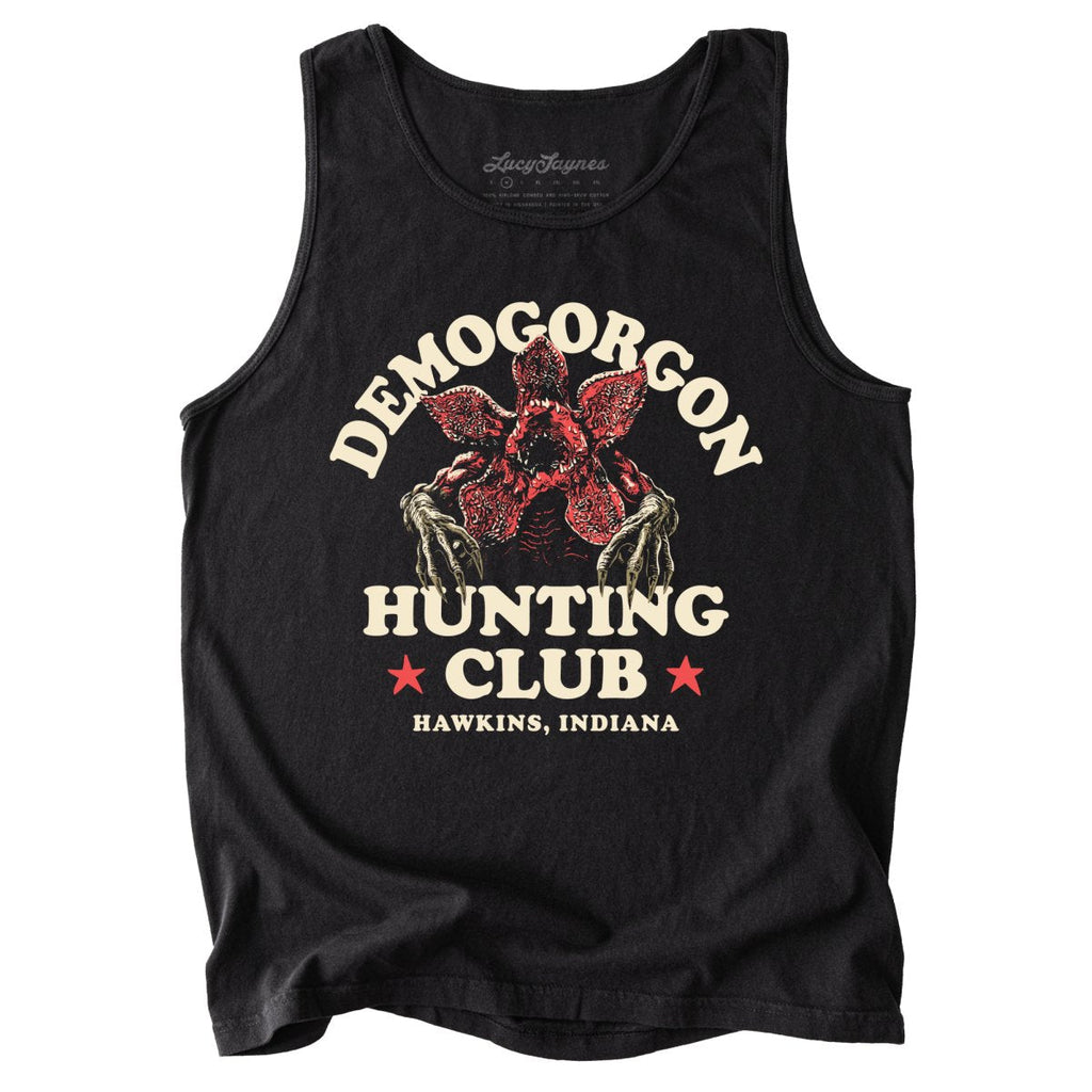 Demogorgon Hunting Club Comfort Colors Tank Top