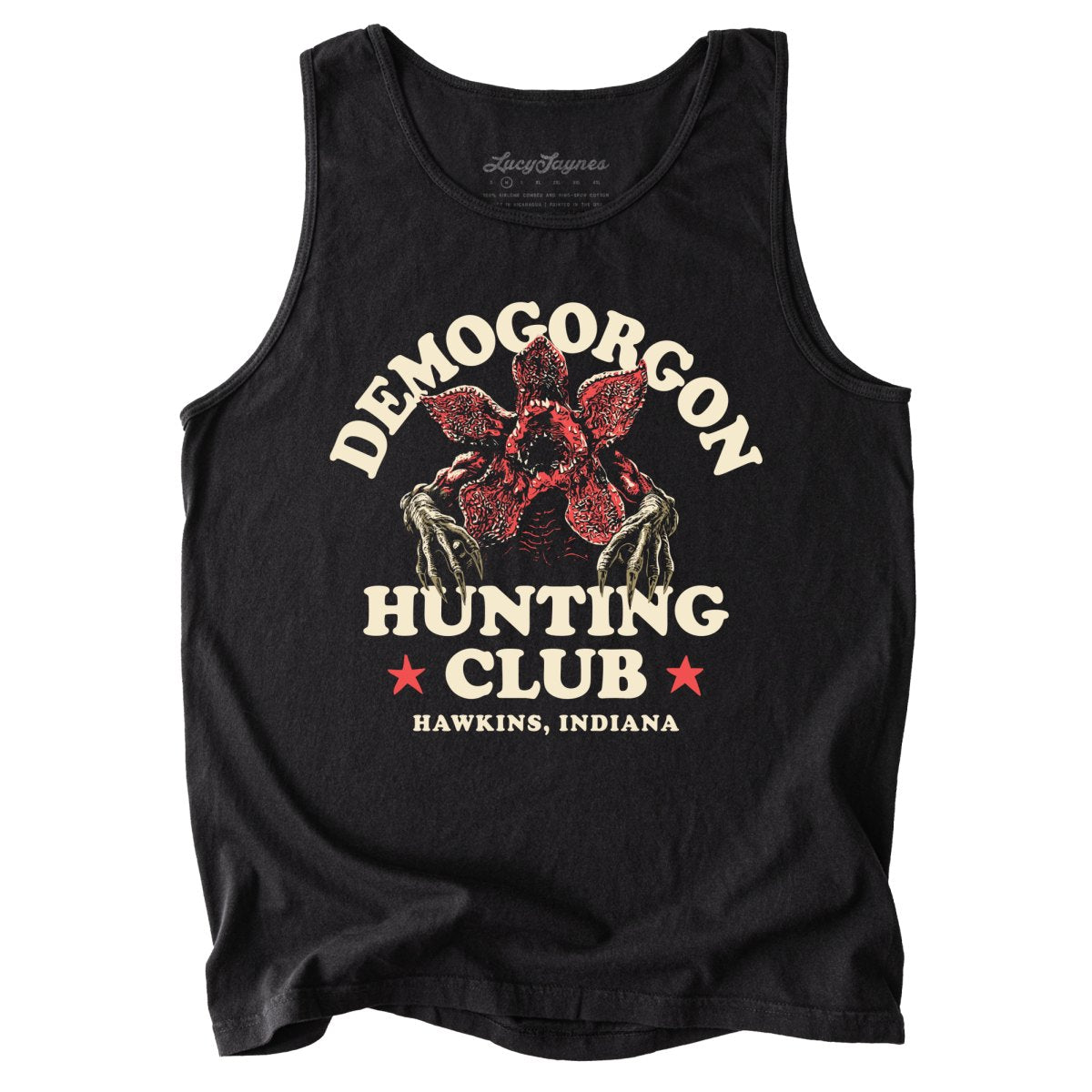 Demogorgon Hunting Club Comfort Colors Tank Top