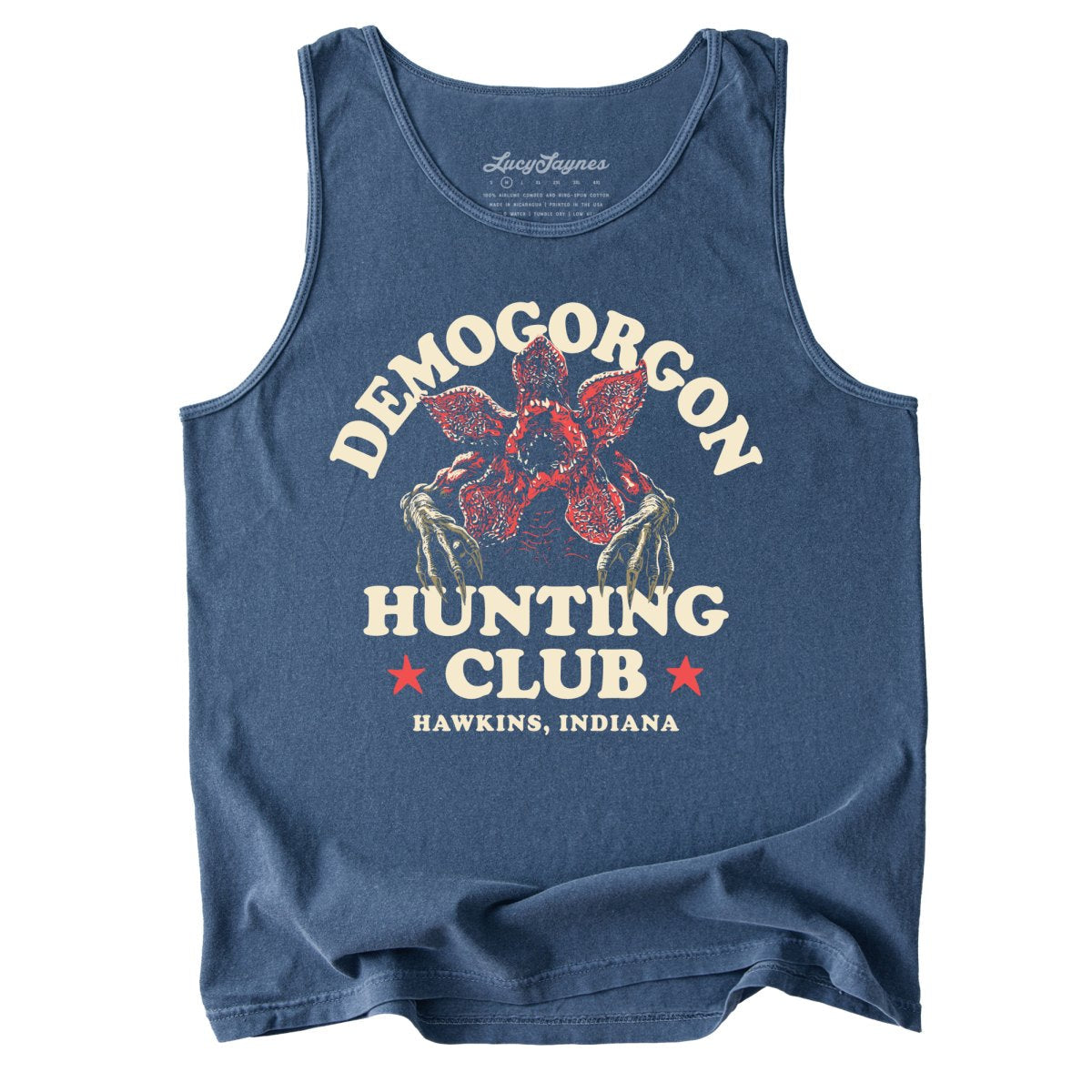 Demogorgon Hunting Club Comfort Colors Tank Top