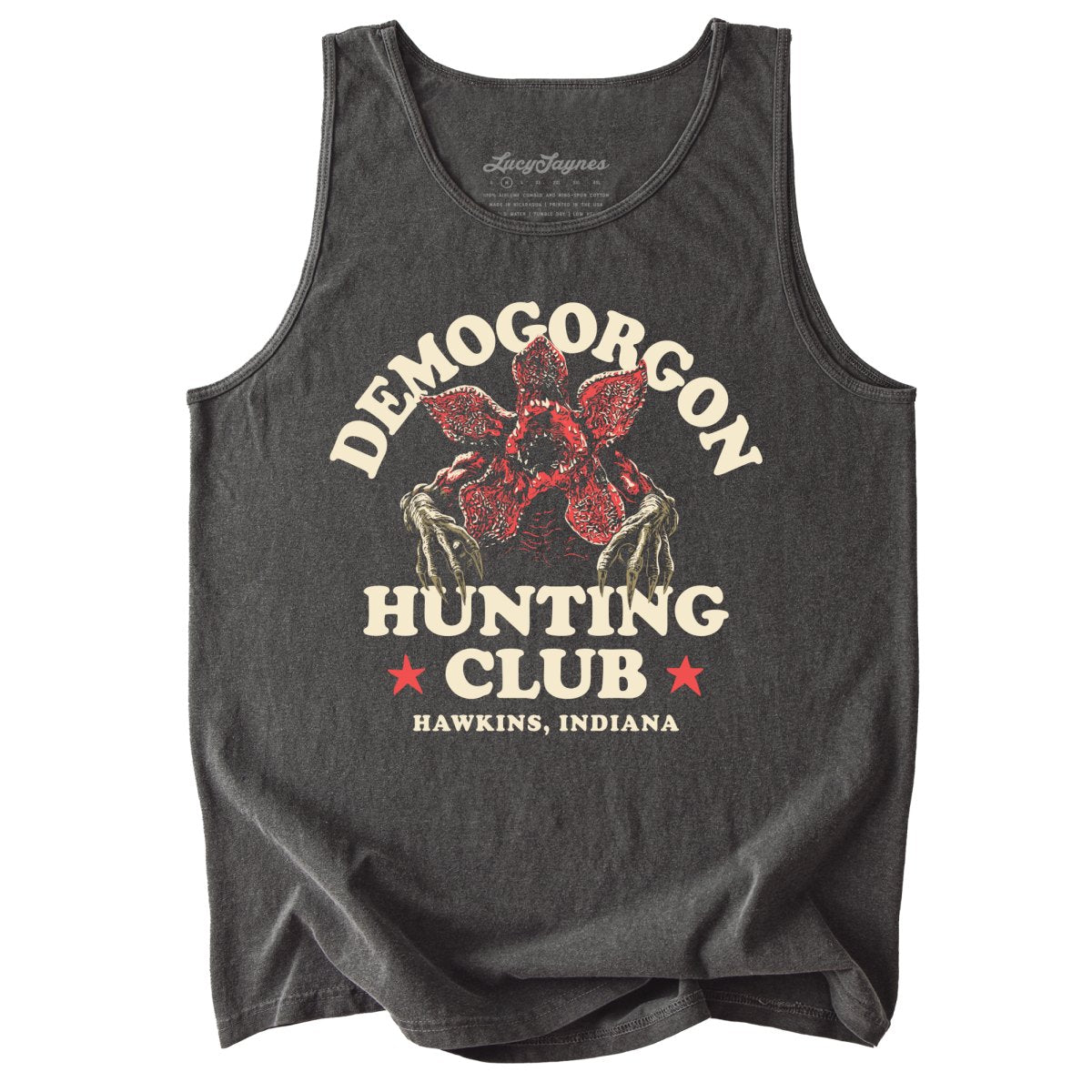 Demogorgon Hunting Club Comfort Colors Tank Top