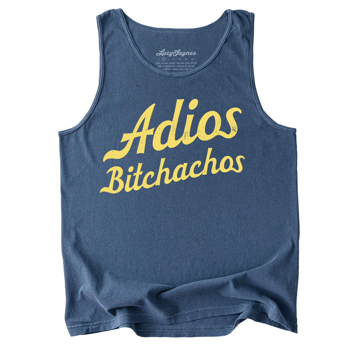 Adios Bitchachos Comfort Colors Tank Top
