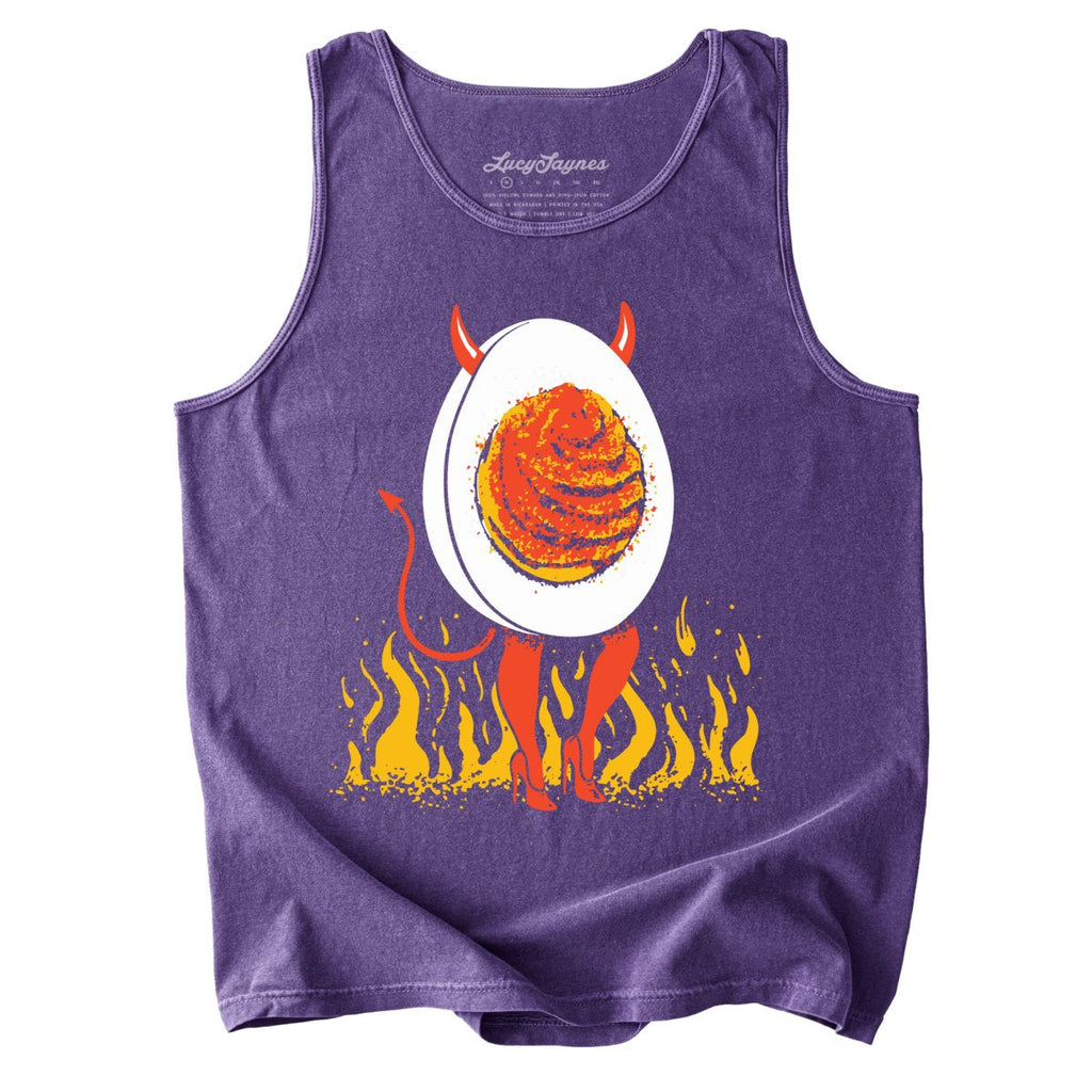Deviled Egg Comfort Colors Tank Top