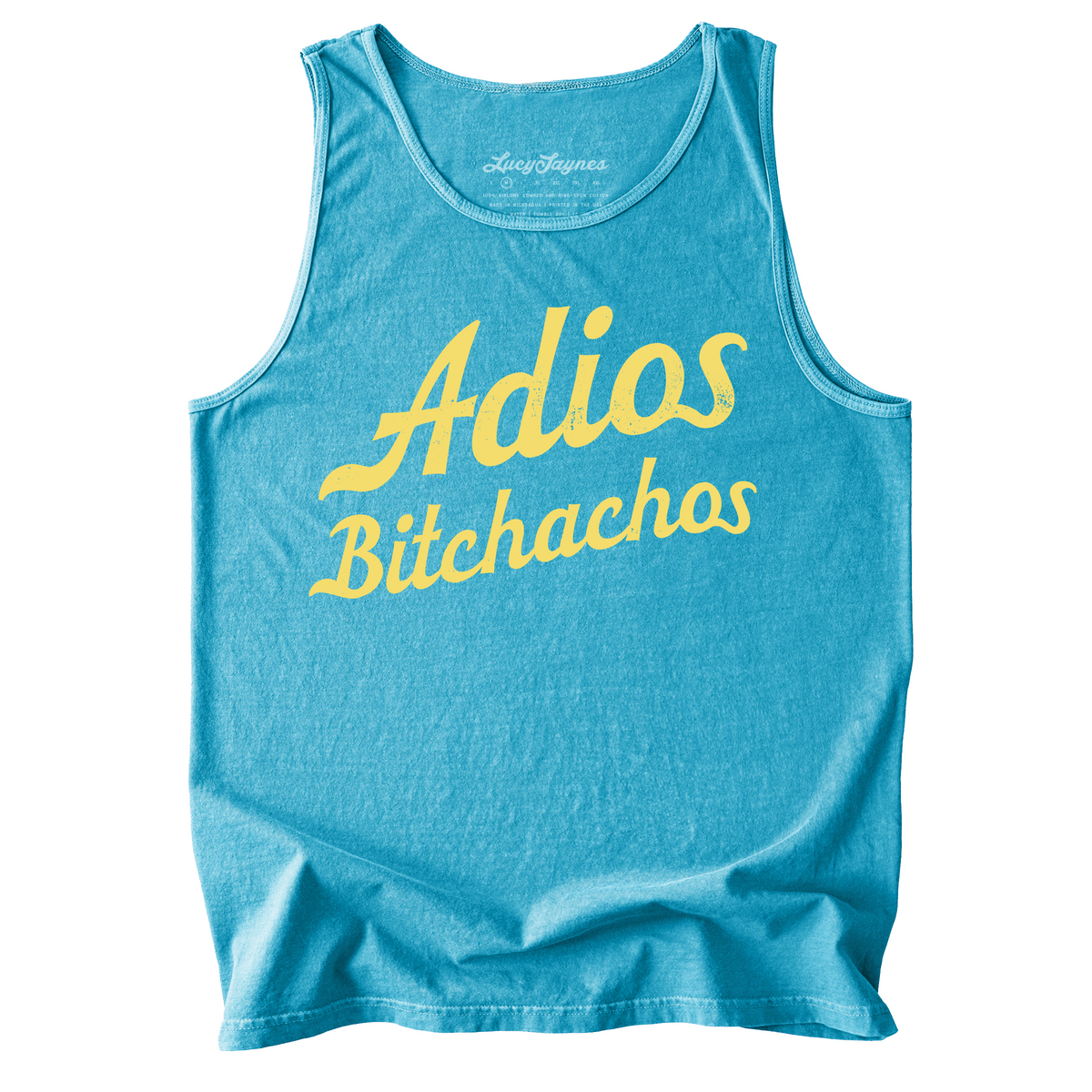 Adios Bitchachos Comfort Colors Tank Top
