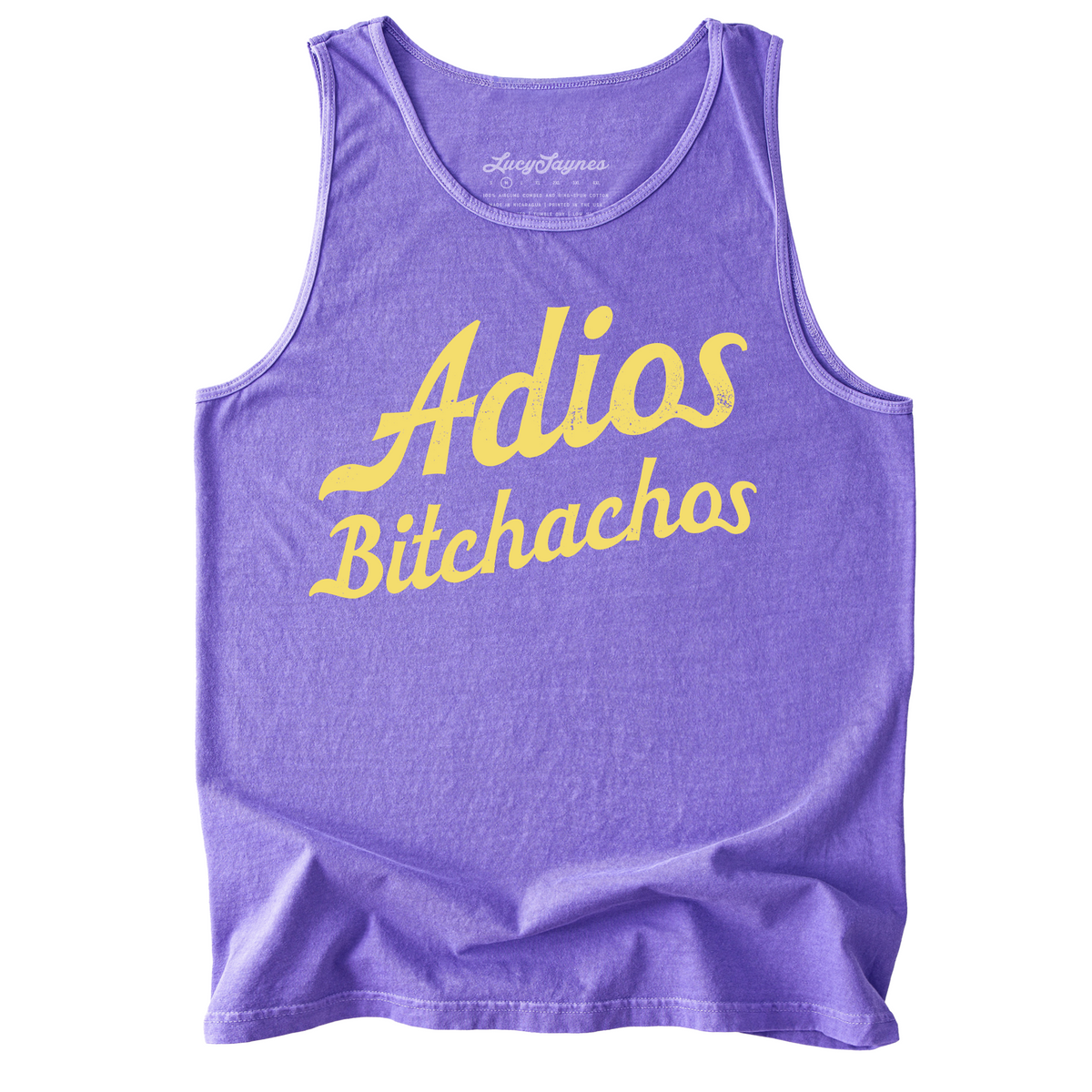 Adios Bitchachos Comfort Colors Tank Top