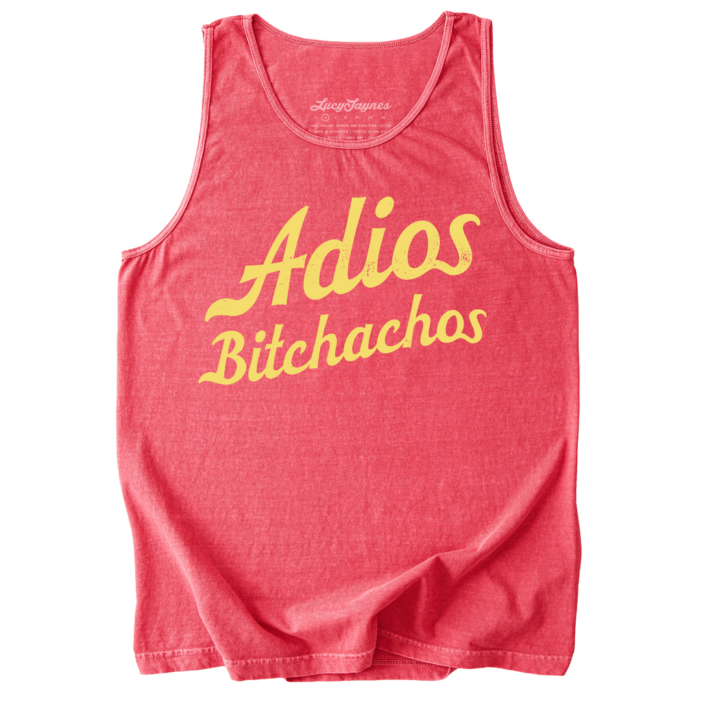 Adios Bitchachos Comfort Colors Tank Top