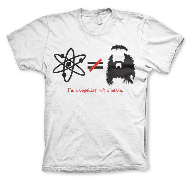 The Big Bang Theory - I'm A Physicist, Not A Hippie Mens product image 3