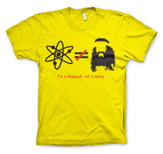 The Big Bang Theory - I'm A Physicist, Not A Hippie Mens product image 4